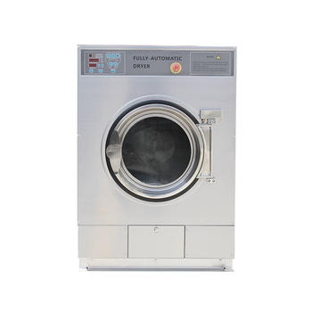 full automatic gas/ steam 12 15kg dryer machine coin card operated available