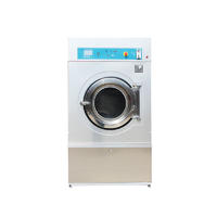 full automatic gas/ steam 25kg dryer machine coin card operated available